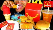 MCDONALD'S | HAPPY MEAL CHICKEN NUGGETS CHEESEBURGER | FRENCH FRIES | KIDS TOY | RED ICE CREAM CONE