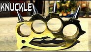Casting Brass Knuckles👊 at home out of Brass Junk | Brass Casting