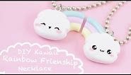 Easy DIY Rainbow Friendship Necklaces ! | Kawaii Friday!