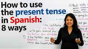 Learn Spanish Verbs and Tenses: Present Tense