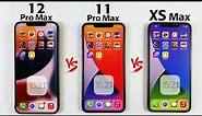 iPhone 12 Pro Max vs 11 Pro Max vs XS Max in 2022 - SPEED TEST!