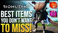 Biomutant - Best ULTIMATE Weapons & Gear You Need To Get Early (Biomutant Tips & Tricks)