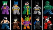 LEGO Batman The Videogame - All 46 Characters (Gameplay Showcase)