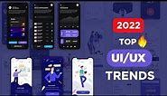 Mobile App UI/UX Design Trends 2022 | App Ui Design