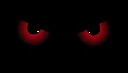 Halloween VJ Loop - Creepy Animated Blinking Eyes in Dark
