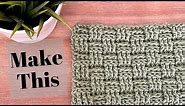 How To Crochet The Basketweave Crochet Stitch // Multiple ways // Crochet Pattern // Step-By-Step