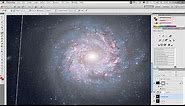 Creating a Hubble Galaxy in Two Minutes