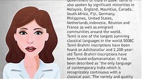 Tamil language - Wiki Videos
