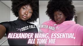 2022 Fall/Winter Haul | ALEXANDER WANG, ESSENTIAL, ALL TIME HIE!