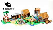 LEGO MINECRAFT 21128 The Village - Speed Build for Collecrors - Collection 57 sets