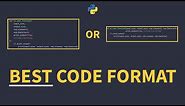 Code Formatting In Python With Black - Python Tutorial