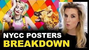 Birds of Prey NYCC Posters - Margot Robbie Harley Quinn