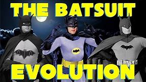 Batman Batsuit Movie Evolution 1943 - 1979