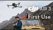 DJI Air 3｜Unboxing and First Use