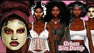 URBAN PAJAMA LOOKBOOK 💅🛌 + CC Folder | Sims 4 Create a Sim
