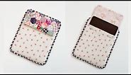 How to sew a Quilted iPad Case | Sew In Magnetic Snap | Beginner Sewing