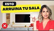 ✅ 10 TIPS PARA DECORAR SALA CON TV 📺 Transforma tu Casa en un Espacio de LUJO 🔥