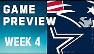 New England Patriots vs. Dallas Cowboys | 2023 Week 4 Game Preview