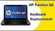 HP Pavilion G6 Keyboard Replacement