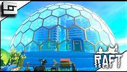Exploring The EPIC Dome City Tangaroa In Raft Chapter 2!