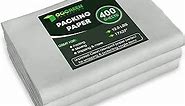 Packing Paper for Moving - 400 Newsprint Paper Sheets for packing supplies -12.5lb - 17" x 27" Moving Supplies Packing paper for Dishes and Glasses - Made in USA