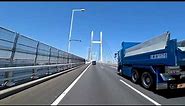 [4K] Yokohama Bay Bridge in sunny day