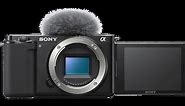 Sony Alpha ZV-E10 Mirrorless Vlog Camera (Black) | ILCZVE10/B
