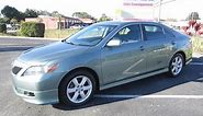 SOLD 2007 Toyota Camry SE 97K Miles One Owner Meticulous Motors Inc Florida For Sale