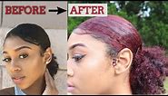 How to Dye Natural Black Hair without Bleach !