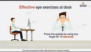 Computer Vision Syndrome - Exercises and Preventive Tips | Eye Exercises for Computer Users