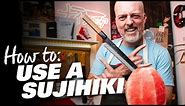 How to Use a Sujihiki (Japanese Carving Knife)