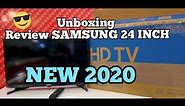 Unboxing || Review Samsung led tv 24 inch terbaru UA24T4001 terbaru 2020