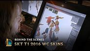 Making the SKT T1 2016 World Championship Team Skins | League of Legends