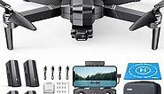 Ruko F11GIM2 4B Drones with Camera for Adults 4k,FAA Remote ID Comply,2-Axis Gimbal + Eis, 112mins Fly Time 4 Batteries, 9800ft Long Range, gps