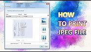 how to print jpeg file