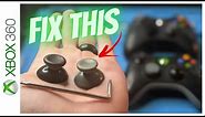 How to Fix Xbox 360 Joystick | Worn out xbox 360 Controller Thumbstick Replacement Tutorial