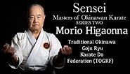 SENSEI: Masters of Okinawan Karate Series Two #5 - Morio Higaonna 沖縄空手 剛柔流 東恩納 盛男