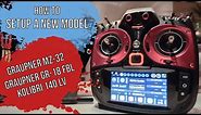 mz-32 // How to program a new model