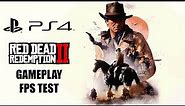 Red Dead Redemption 2 Ps4 Slim Gameplay & Fps Test