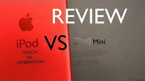 Apple iPad mini vs iPod Touch 5th Gen Review and Buyers Guide