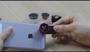 Universal Clip Lens (Fisheye/ Wide-angle/ Macro Lens) for cellphone Review - Test by iPhone 6