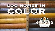 LOG HOMES IN COLOR