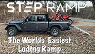 STEP RAMP ~ The Best Motorcycle Loading Ramp!