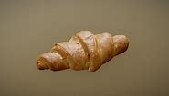 Starbucks Butter Croissant - Download Free 3D model by inciprocal (@inciprocal.com)