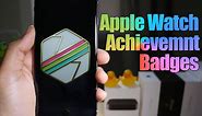 First Look: Apple Watch achievement badges up close
