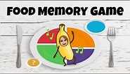Food Memory Game!