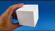 How to Make a Paper Cube - easy origami