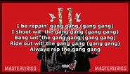 Migos - Gang Gang [Lyric Video]