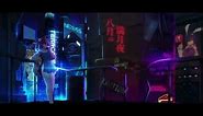 Cyberpunk pixel anime | wallpaper shop™️