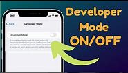 How to Enable Developer Mode on iPhone(2023)